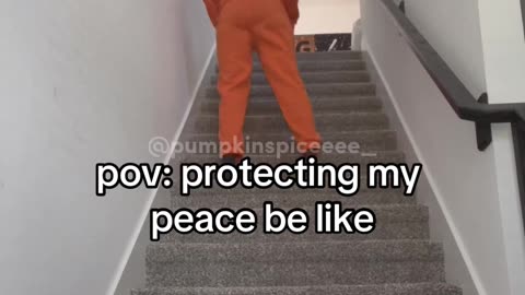 pov: protecting my peace be like