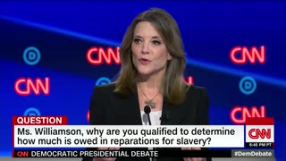 Marianne Williamson explains total owed in reparations for slavery