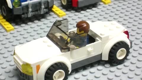 Lego Villain Looking For Parking Space