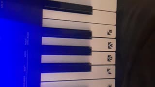 Crab rave on piano