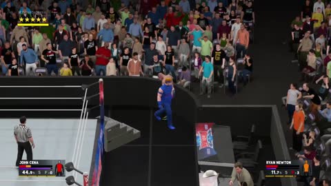 WWE 2K17 CAW Vs. John Cena WrestleMania 32