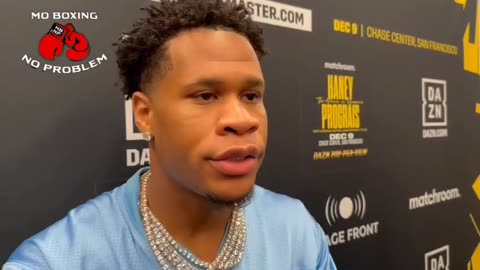 Devin Haney gives thoughts on potentially sharing the same fight date as Floyd Mayweather 🥊