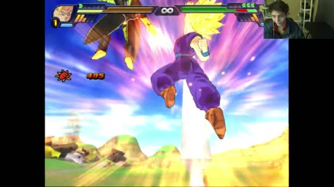 Super Perfect Cell VS Super Saiyan Gohan 2 In A Dragon Ball Z Budokai Tenkaichi 3 Battle