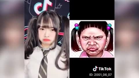Funny Faced Cute Asians