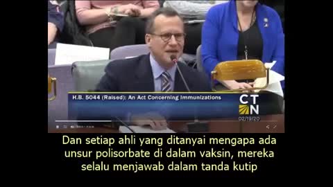 Dr. Larry Palevsky- Aluminium danger- Public Hearing, 2/19/20 (Indonesian Subt)