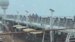 Storm on Independence of the Seas