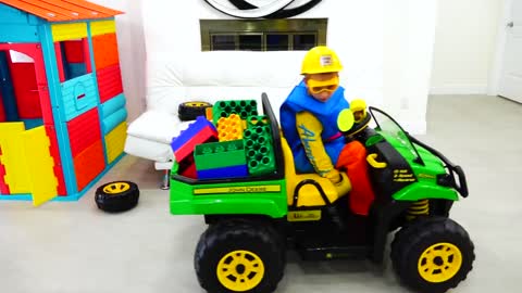 Vlad and Nikita play with Toy Cars - Collection video for kids