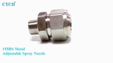 Metal Adjustable Spray Nozzle 155RS - Cyco & Changyuan