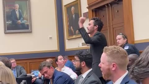 Anti-Gun Activist David Hogg Interrupts House Hearing To Yell At Lawmakers