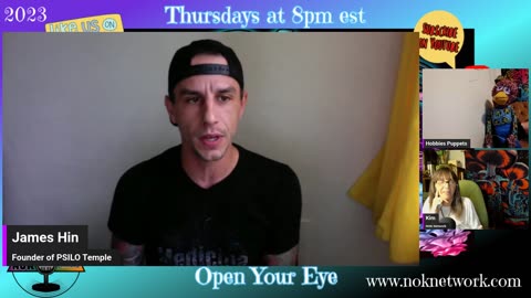Open Your Eye Ep89 with return guest Shaman James Hin
