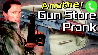 Arnold Calls More Gun Stores - Prank Call