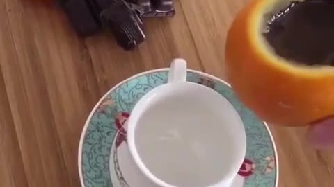 An unusual way to brew coffee.