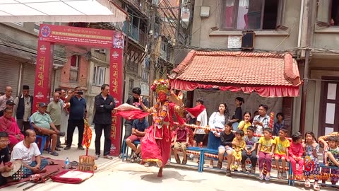 Pachali Bhairav 12 Barsa Jatra, Gathu Pyakha, Bramha Tole, Kathmandu, 2081, Day 2, Part IIIa