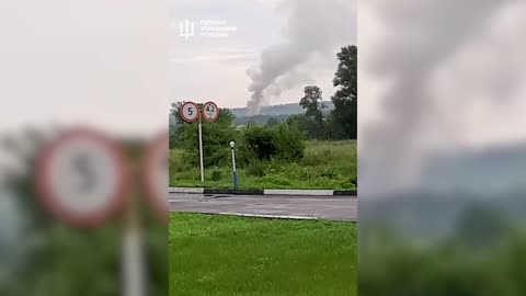 Ammunition depots are on fire in Russia