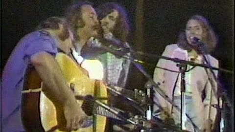 Crosby, Stills, Nash, Young And Joni Mitchell - Suite Judy Blue Eyes = Wembley 1974