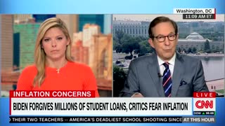 CNN’s Chris Wallace SLAMS Biden’s Student Loan Bailout: "That Raises Inflation"