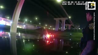 Dramatic Rescue: Orlando Police Save Driver From Sinking Car in Pond