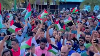 Maldives Pro-Palestine Demonstration