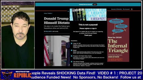 [2024-02-19] Think You Know Trump!? Think Again! Overnight ERROR Goes Viral! Project 2025 Explosion!