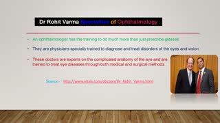 Best Opthalmologist- Dr. Rohit Varma