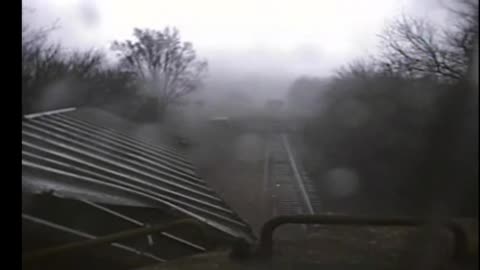 Tornado derail train