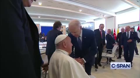 Biden Gets Slammed For Odd Interaction With The Pope