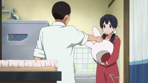 [Tamako Market] love-love heart mochi scene