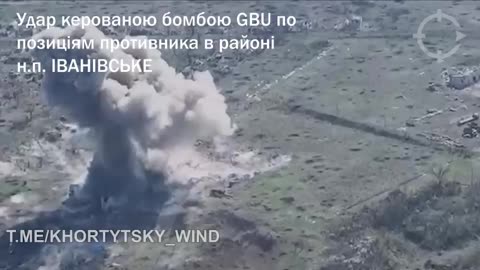 Ukrainian Airstrike on a Russian HQ