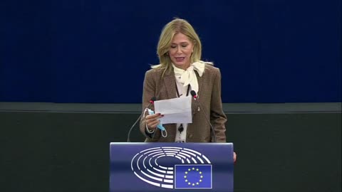 La parlamentare europea Francesca Donato (che ha lasciato la Lega) a Strasburgo: "IN ITALIA I DIRITTI UMANI SONO CALPESTATI".😱🤑👺