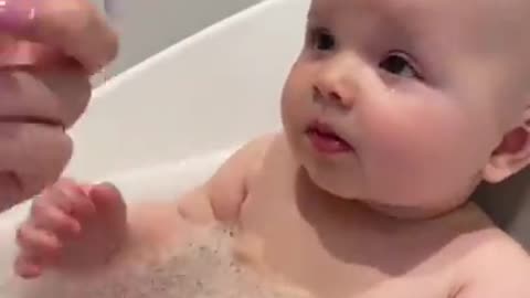 Cute Baby Smile Full Screen Video