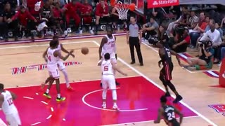 NBA: Adebayo Throws Down Alley-Oop Slam! Heat vs. Rockets