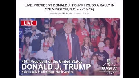 LIVE: President Donald J. Trump Holds a Rally in Wilmington, N.C.