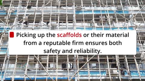 Scaffolding Rental