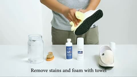 Shoe Cleaner + White Shoe Polish, No Washing, Shoe Cleaning Kit, White Shoe Cleaner