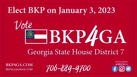 BKP Campaign Announcement @bkp4ga