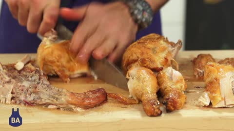 How to Cut up a Whole Roasted Chicken