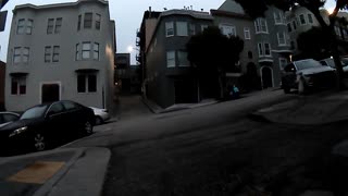 Climbing a notorious hill is San Francisco CA