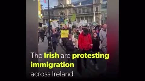 People around the world or waking up to the globalist agenda! The Irish