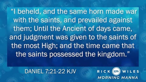 Morning Manna - May 17, 2023