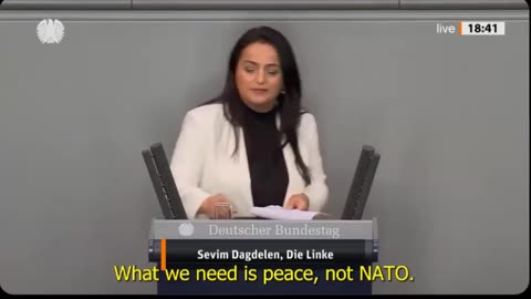 NATO perfectly DESCRIBED by HON Sevim Dagdelen!-)))