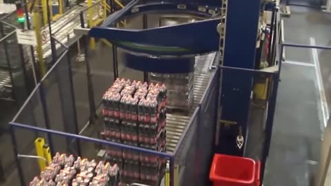 Inside Cocacola Manufacturing Factory