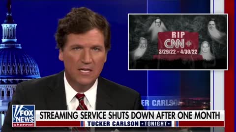 Tucker Carlson Mocks the Death of CNN+ in Epic Fashion