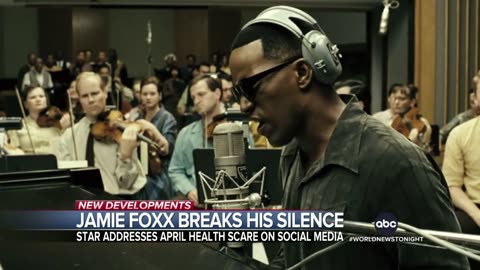 Jamie Foxx breaks his silence about health scare l WNT