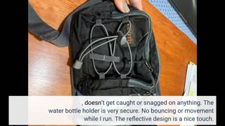 Buyer Reviews: YUOTO Waist Pack with Water Bottle Holder for Running Walking Hiking Hydration B...