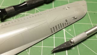 U-boat type VII C/41 scale 1/144 Model build