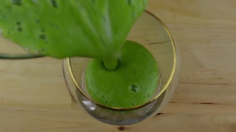 Tropical green smoothie...delicious and refreshing