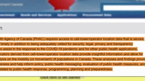 Health Agency of Canada will start gathering Canadians' cellphone location, Medical social credit