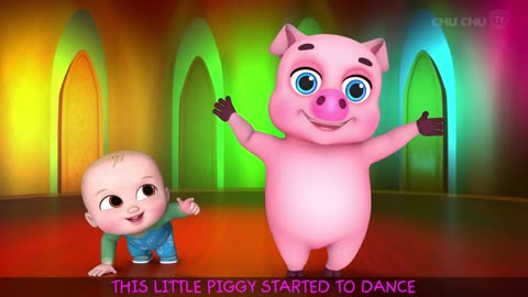 This Little Piggy - 3D Nursery Rhymes & Kids Songs