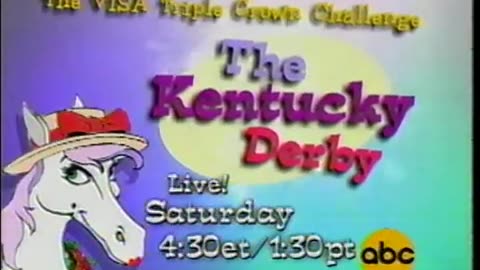 April 29, 1999 - Kentucky Derby Promo