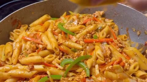 Quick and easy recipe of pasta/ Indian style pasta